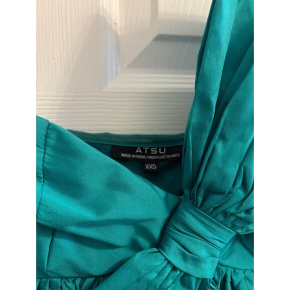 Anthropologie : Atsu Sally Bow Midi Dress, XXS - Picture 5 of 6